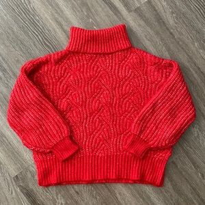 A New Day Red Turtleneck Sweater - Women’s Size Small